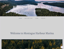 Tablet Screenshot of montagueharbour.com